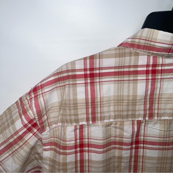 Columbia Button Up Adult XL Mens Multicolor Short Sleeve 100% Cotton Shirt - Picture 12 of 16